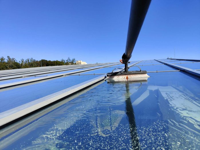 Wintergärtenreinigung