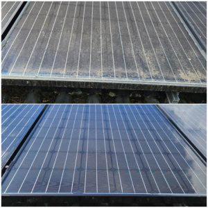 Reinigung von Photovoltaikanlagen
